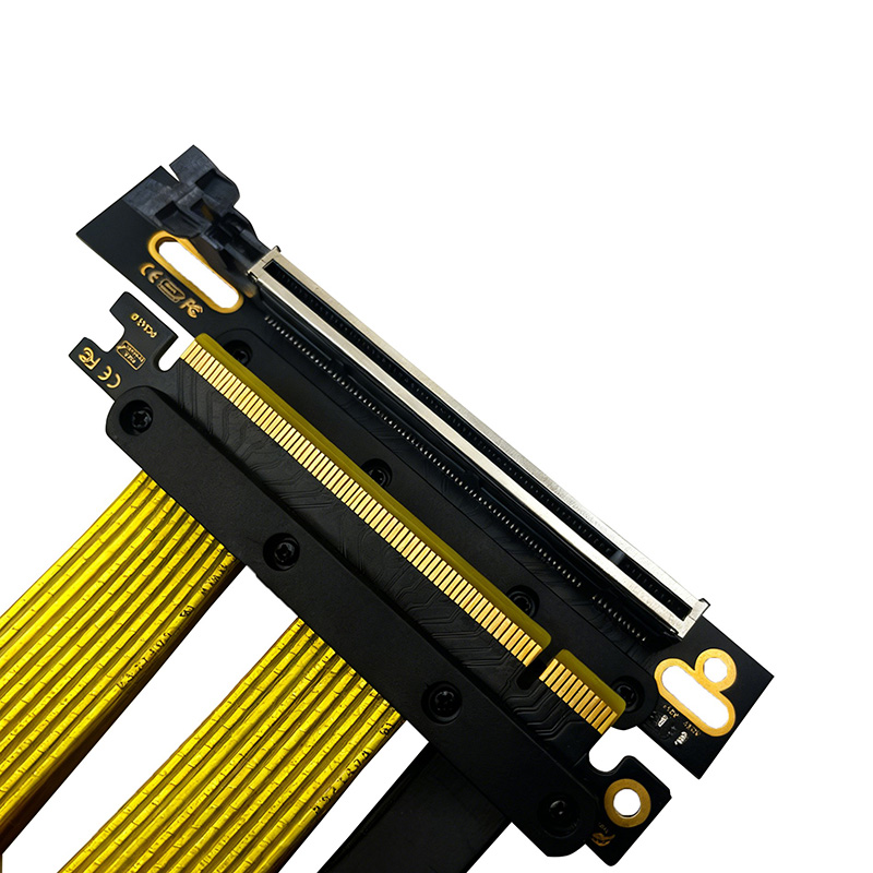 20cm PCIE 5.0 X16 Riser Cable  - Pcie 5.0 Gpu Riser Cable ulasan dan harga
