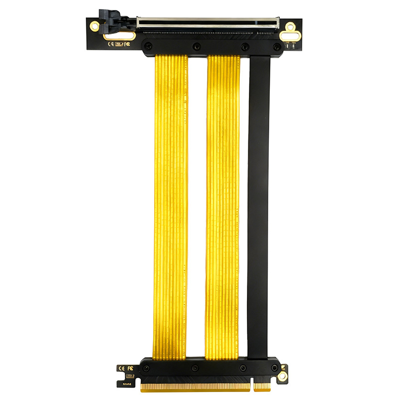 20cm PCIE 5.0 X16 Riser Cable  - Pcie 5.0 Gpu Riser Cable ulasan dan harga