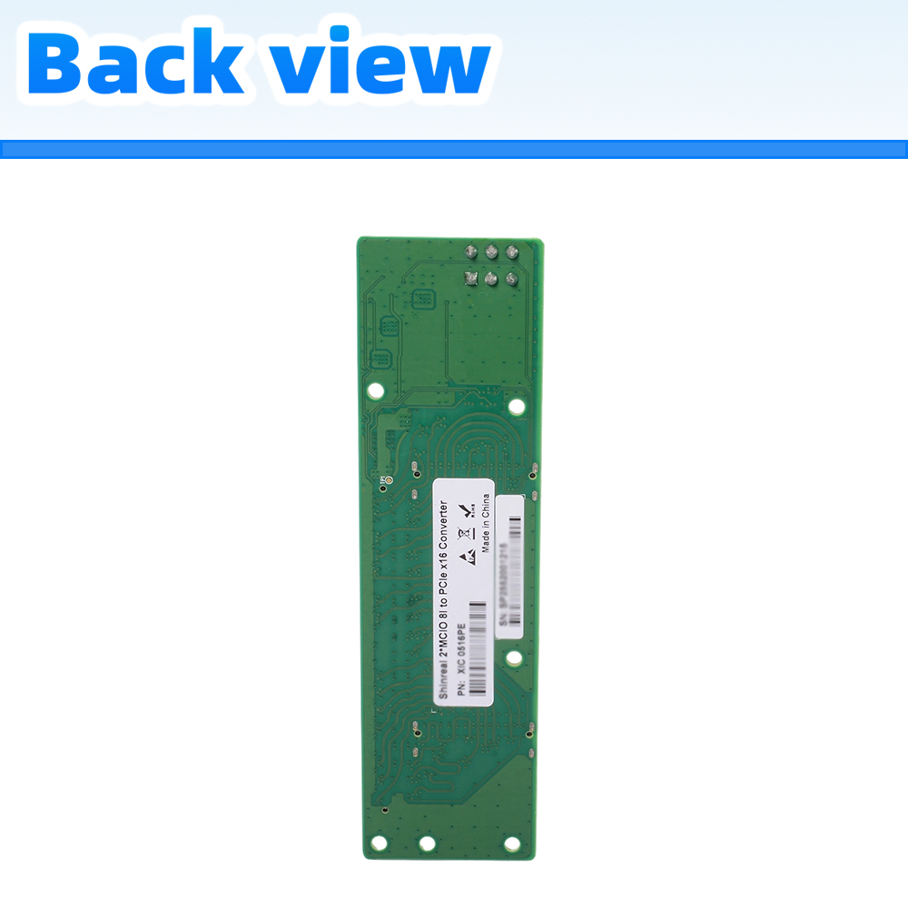 Speedier 2 x MCIO 8i to PCIe 1 - Pcie 5.0 Gpu Riser Cable ulasan dan harga