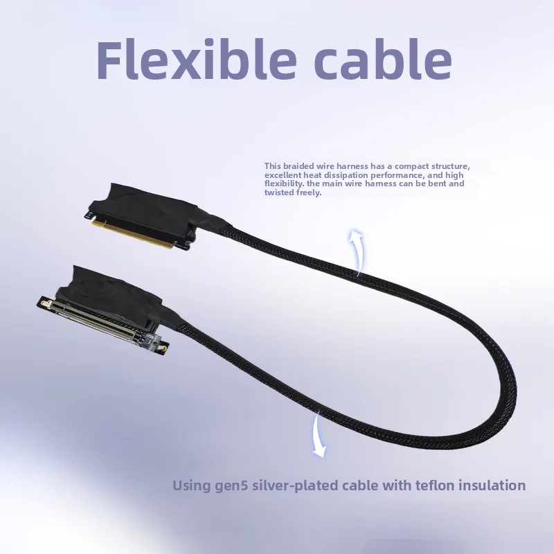 For PCIe 5.0 X16 Graphics Card - Pcie 5.0 Gpu Riser Cable ulasan dan harga