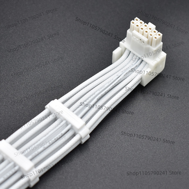 White 16AWG Braided Pattern Ca - Dual 8Pin To 16Pin 12Vhpwr Cable ulasan dan harga