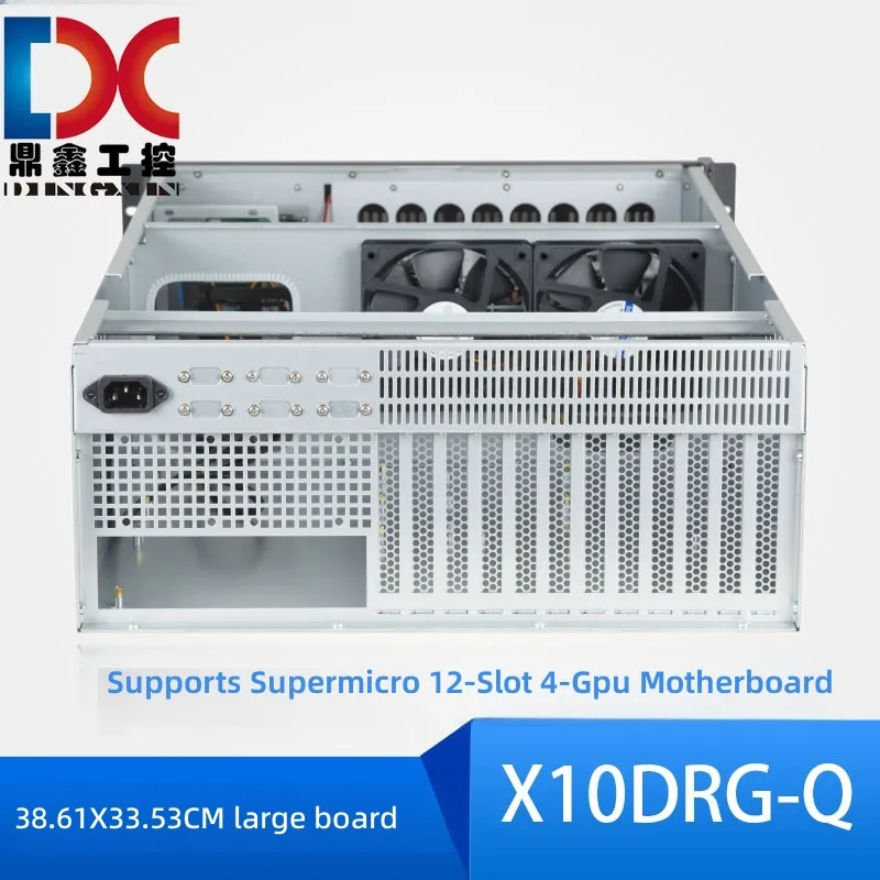 4U Rack Chassis 12 Slot Multi  - Server Gpu Chassis 4U ulasan dan harga