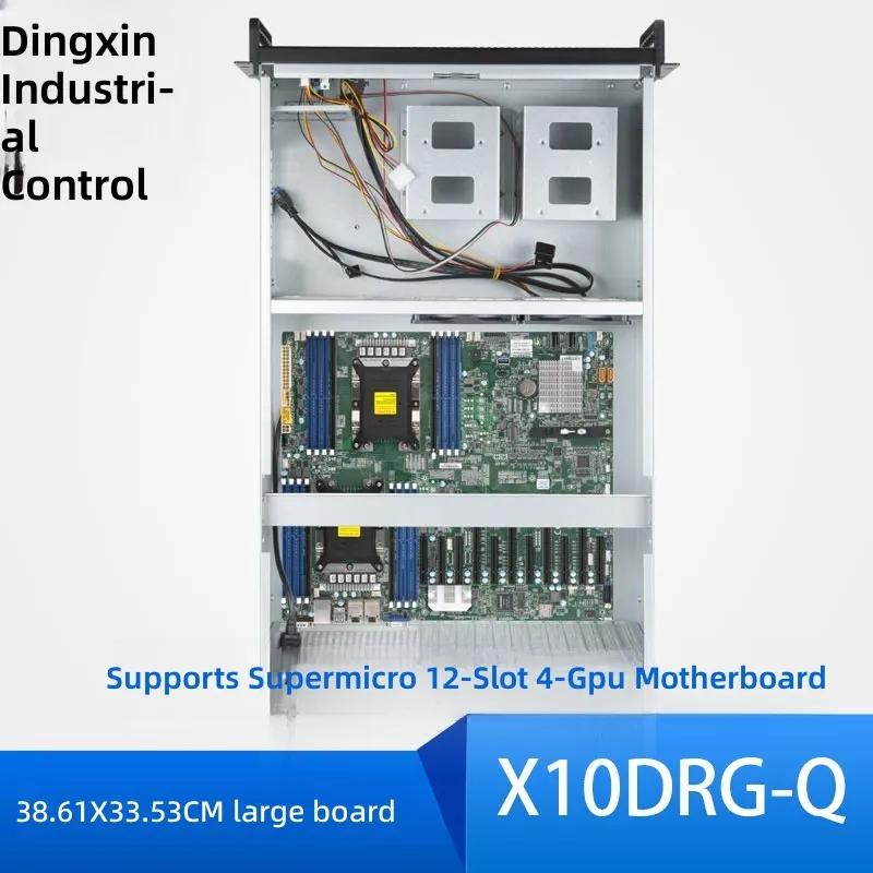 4U Rack Chassis 12 Slot Multi  - Server Gpu Chassis 4U ulasan dan harga