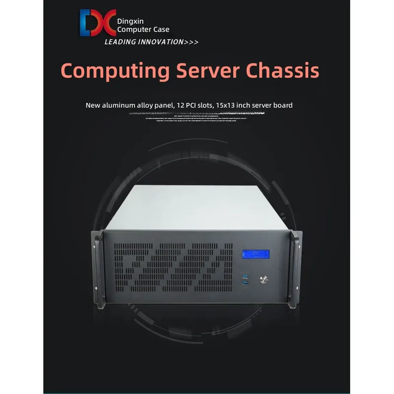4U Rack Chassis 12 Slot Multi  - Server Gpu Chassis 4U ulasan dan harga