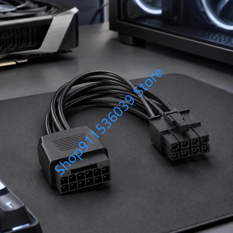 12+4pin 12VHPWR Port 16 Pin Fe - Dual 8Pin To 16Pin 12Vhpwr Cable ulasan dan harga
