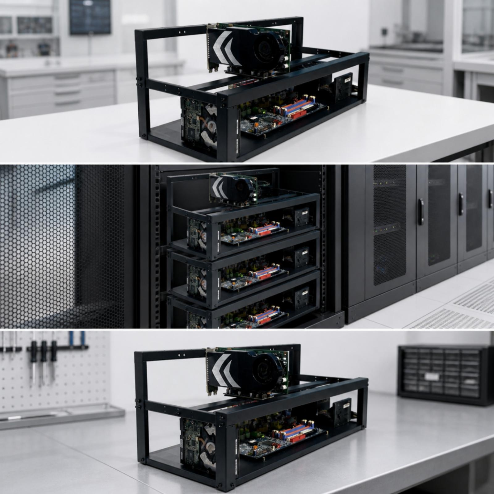 Open Frame GPU Mining Rig Stan - Gpu Mining Rig Frame 8 Gpu ulasan dan harga